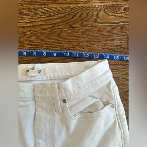 Madewell Womens The Girljean in Tile White Size 27. Bloggers Favorite - Picture 5 of 11